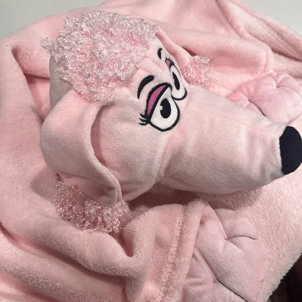 Pink 2012 Cuddleuppets Puppet Blanket Pink Dog‎ 28